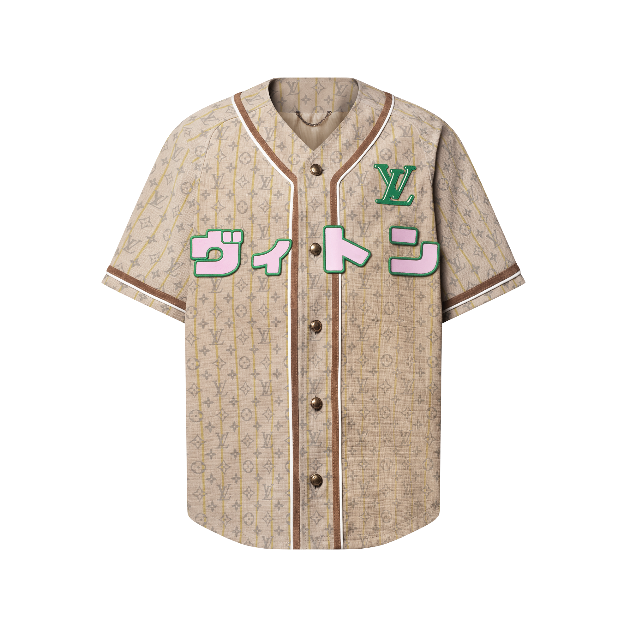 ＊個性的【Louis Vuitton】レザーベースボールシャツ モノグラム Leather Baseball Shirt - Men - Ready-to-Wear | LOUIS VUITTON ®